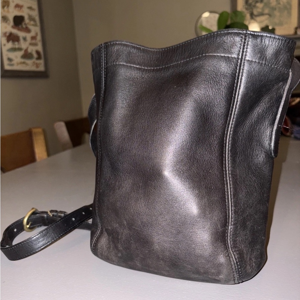 Vintage Coach 4156 Black Leather Soho Crossbody Shoulder Bag used